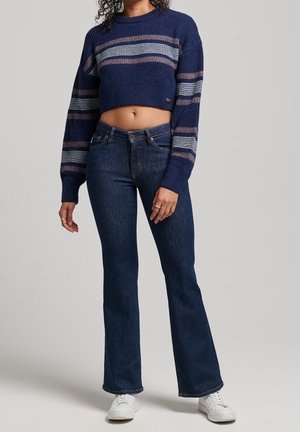 Superdry & Co Stickad tröja - blue