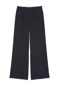 WIDE LEG AT WAIST WITH DARTS WELT POCKET AT BACK - Pantalon classique - thunder blue