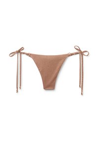 GOLDEN GLEAM - Bikini bottoms - e golden gleam soft brown