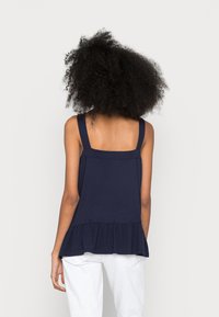 GAP PEPLUM - Top - navy