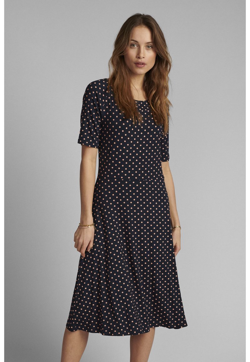 NUKORA JERSEY DRESS - Dark Sapphire