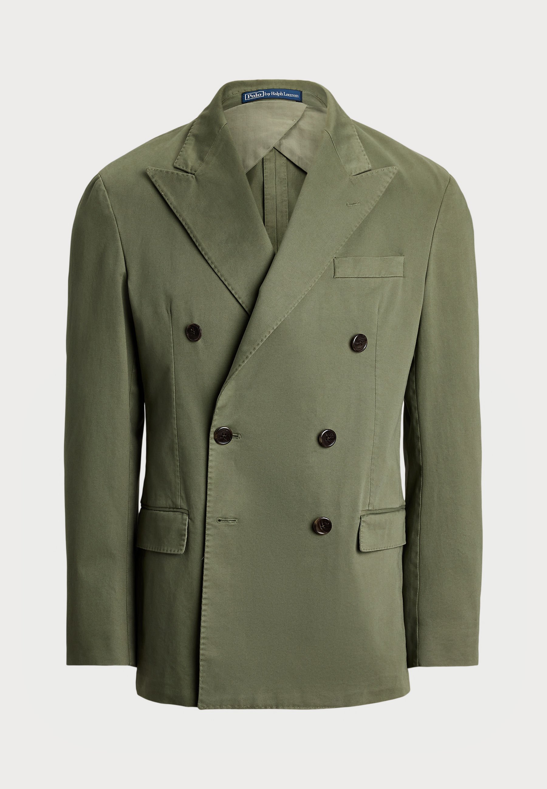 Polo Ralph Lauren DOUBLE BREASTED - Blazer jacket - light moss 