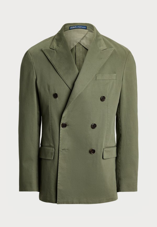 DOUBLE BREASTED - Blazer jacket - light moss3