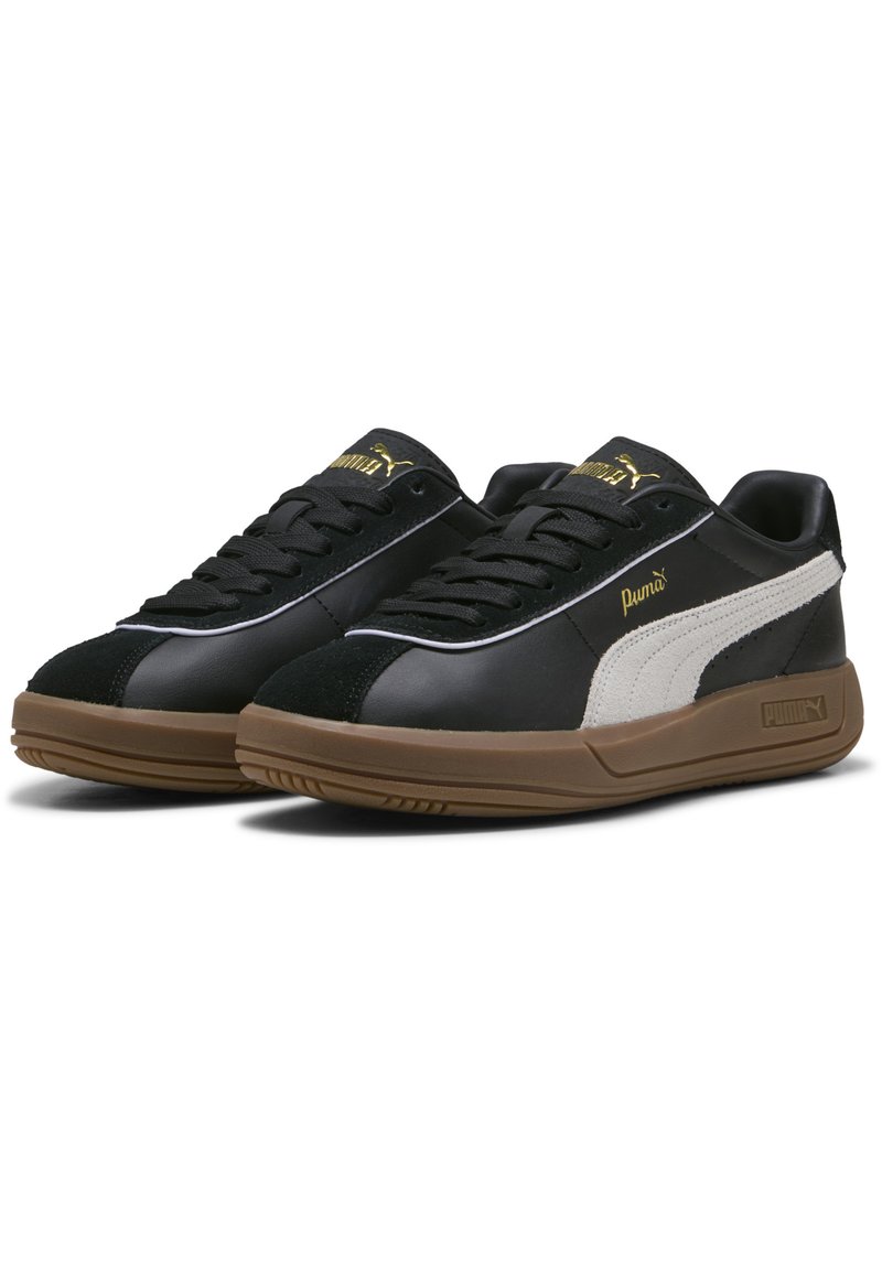 Puma KLASSIKA - Tenisky - black- white- gold