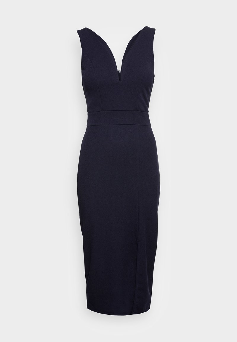 WAL G TALL - V NECK MIDI - Vestito di maglina - navy blue, Ingrandire