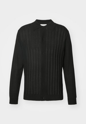 NN.07 THOR - Strickjacke - black
