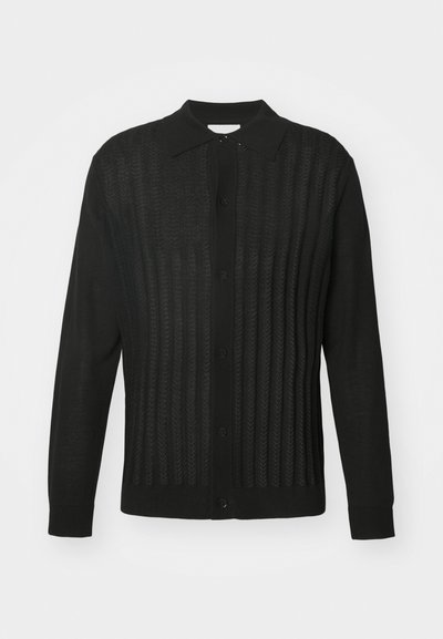 NN.07 THOR - Cardigan - black