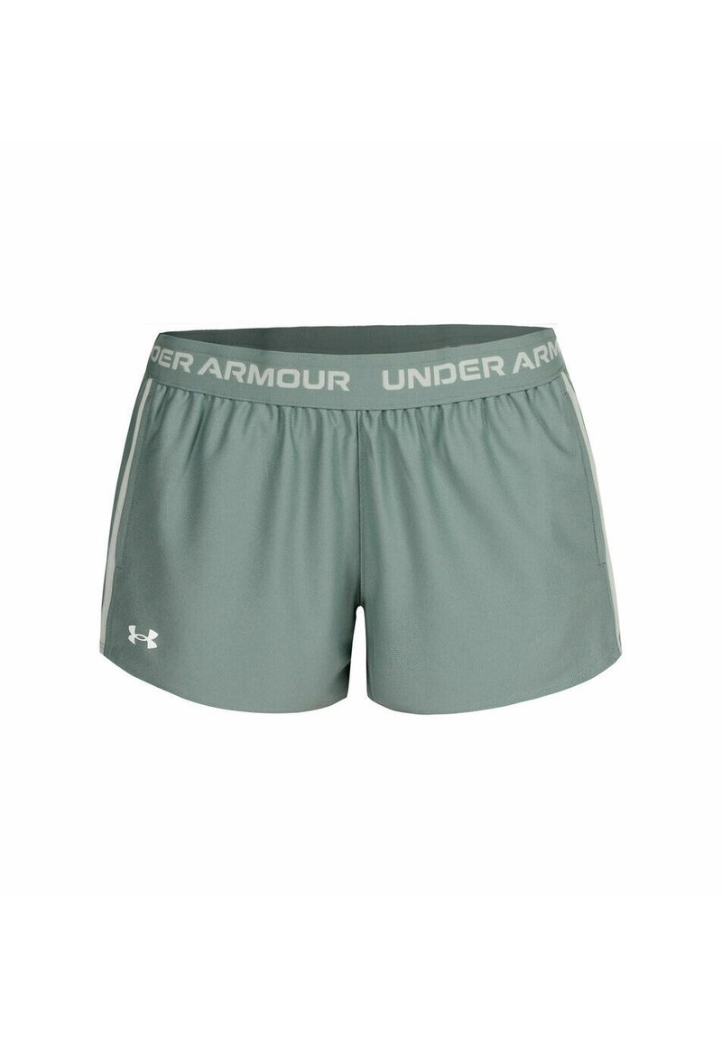 Under Armour TECH PLAY UP - Pantalón corto de deporte - green silica green