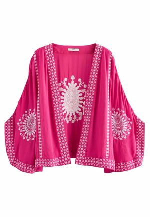 Next EMBROIDERED KIMONO - Poncho - pink