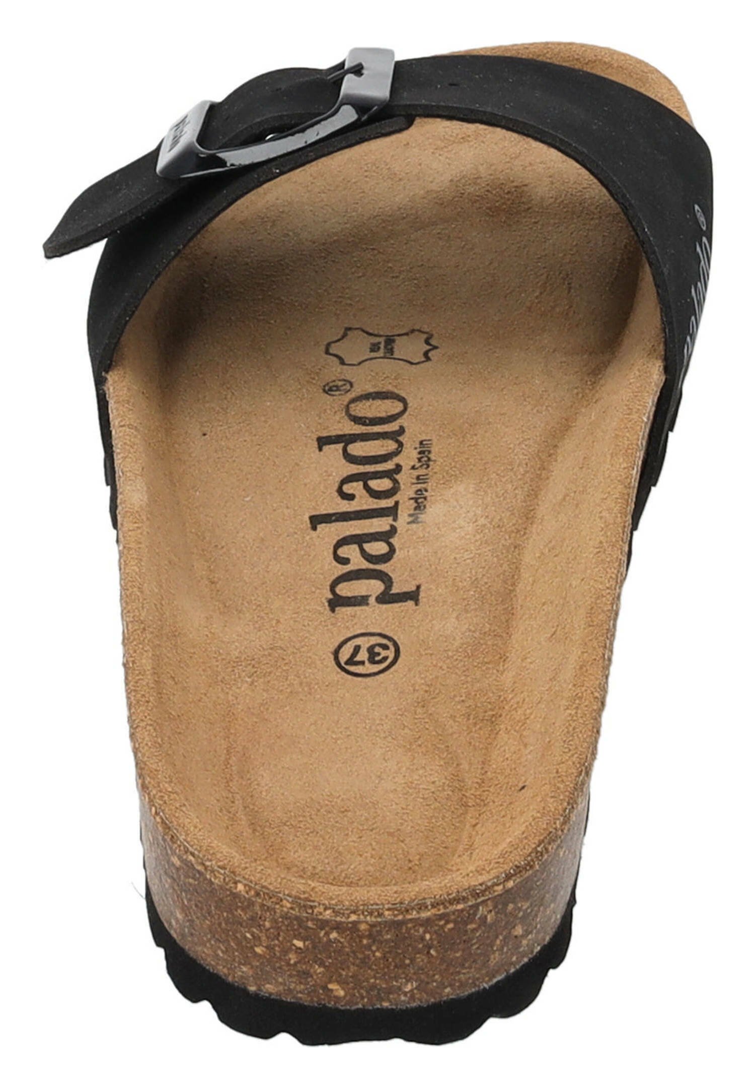 Palado Damen Pantoletten 'Malta EGS Vent' – Made In Spain, Mit Kork-Fußbett Und EVA-Sohle