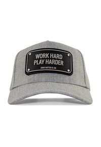 John Hatter & Co WORK HARD - Cap - grey