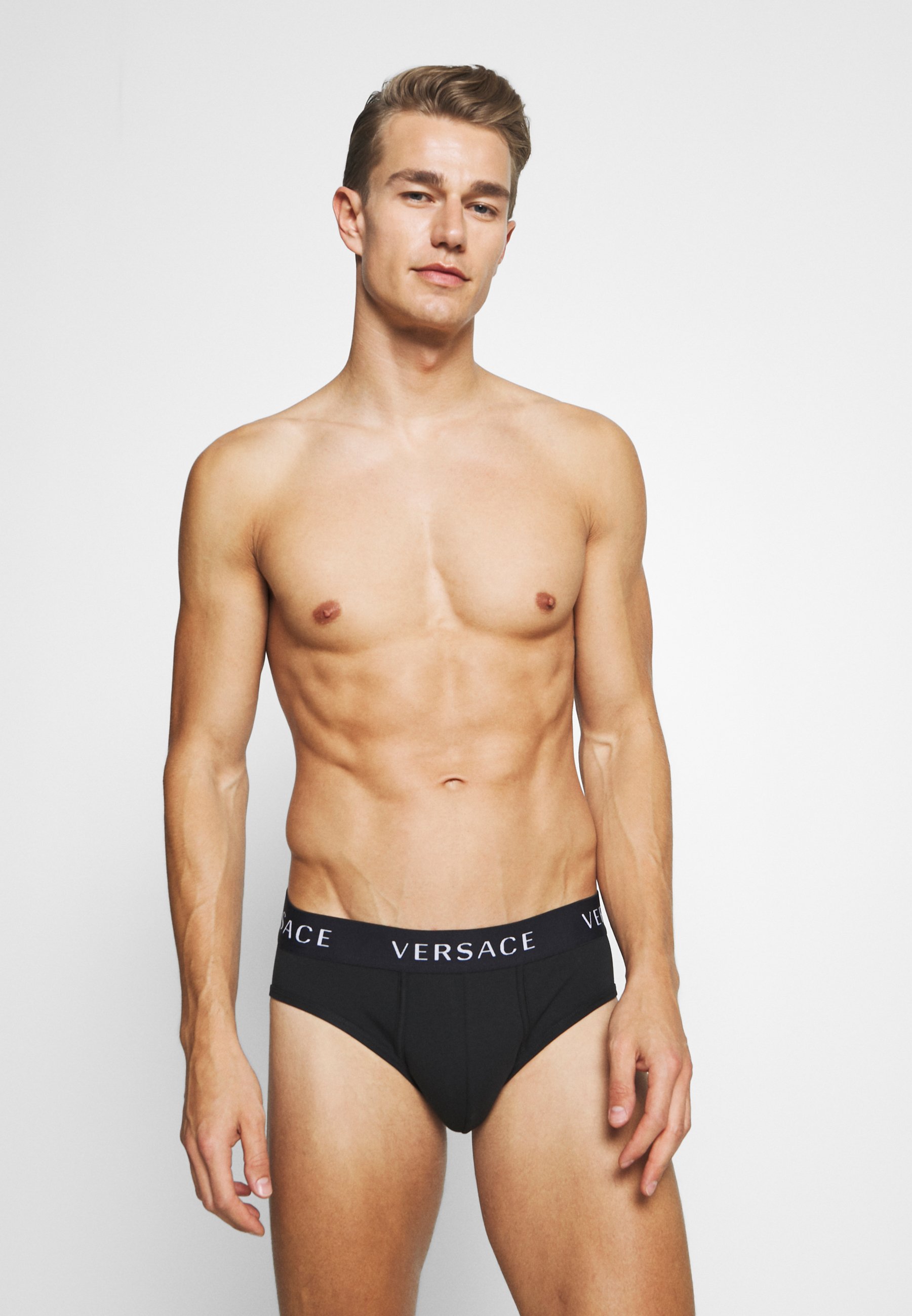 Versace BASSO INTIMO UOMO 3 PACK - Slip - nero - Zalando.it