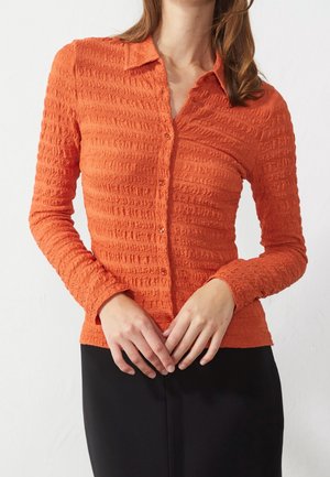 Overhemdblouse - orange