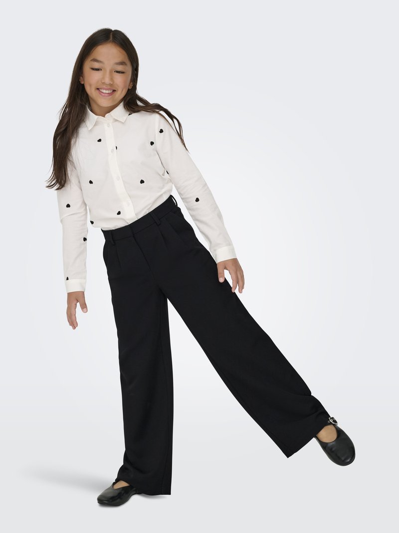 Pantalon Large Fille KIDS ONLY Kognella Pant JRS Noos – Taille Haute Élastique, Ultra Confort – Style Tendance Ado