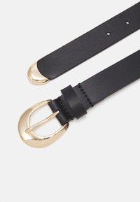 Anna Field LEATHER - Pásek - black/gold-coloured