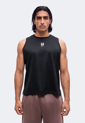Nike Performance, SABRINA IONESCU SLEEVELESS TOP - Top - black/dark smoke grey