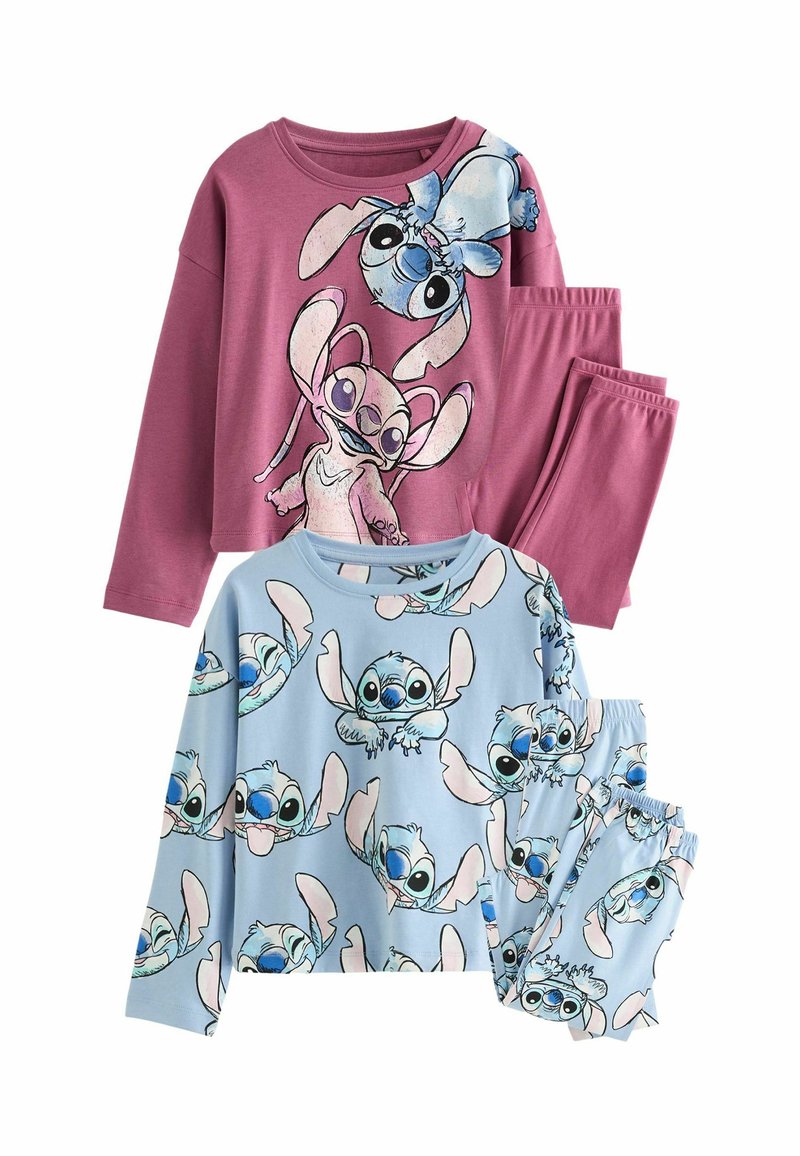 Pigiama Stitch Disney Per Bambine - Pacco Da 2, 100% Cotone, Cerdá Life's Little Moments