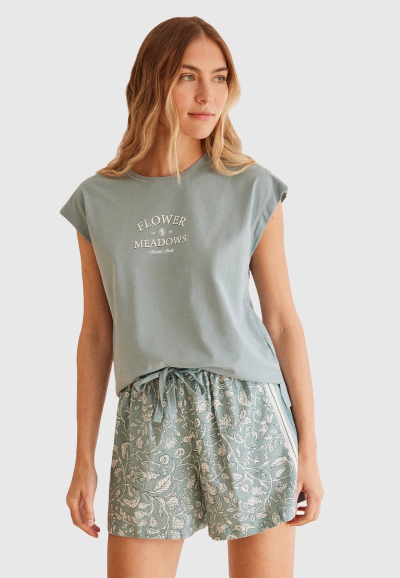 women'secret SET - Piżama/jasnoniebieski - Zalando.pl