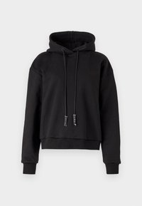 HOODIE WITH  BACK DETAIL - Melegítőfelső - black/grey
