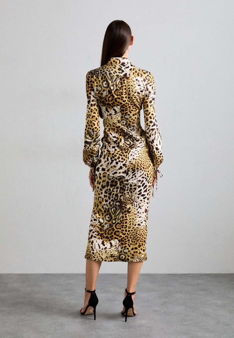 roberto cavalli cocktail dress Roberto Cavalli Cocktail dress / Party dress - naturale/dark brown