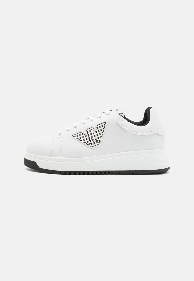 Emporio Armani - EXCLUSIVE - Sneakers laag - white/black, Vergroten