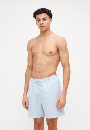 Carhartt WIP CHASE SWIM TRUNKS - Shorts da mare - air sky/gold