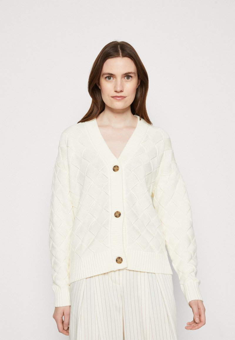 GANT CARDIGAN Cardigan cream/offwhite Zalando.co.uk