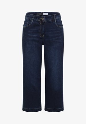 Cecil, 3/4 WIDE LEG JEANS IM LOOSE FIT - Jeans Straight Leg - dark blue wash