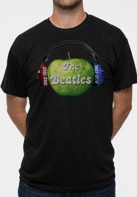 Paradiso Clothing THE BEATLES UNISEX - Print T-shirt - black