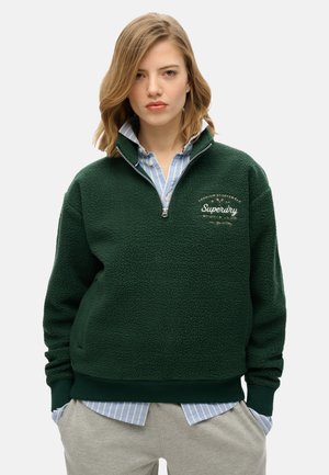 COUNTRY CLUB HALF ZIP  - Fleece jumper - enamel green