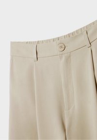 Stradivarius Pantalon classique - mottled beige