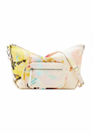 LARGE PAINTING CROSSBODY - Umhängetasche - white