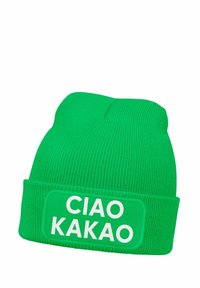 MoonWorks MIT PATCH CIAO KAKAO MIT SPRUCH - Beanie - grün