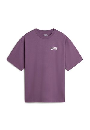 HAND LOOSE - T-shirt med print - grape jam
