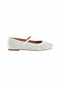 FOREVER COMFORT WEAVE MARY JANE - REGULAR FIT - Ballerinaskor med remmar - white