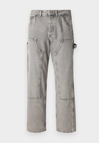 Jack & Jones JJIEDDIE PAINTER - Blugi loose fit - grey denim