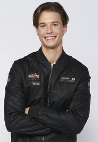 Koroshi EFFECT  - Műbőr dzseki - black