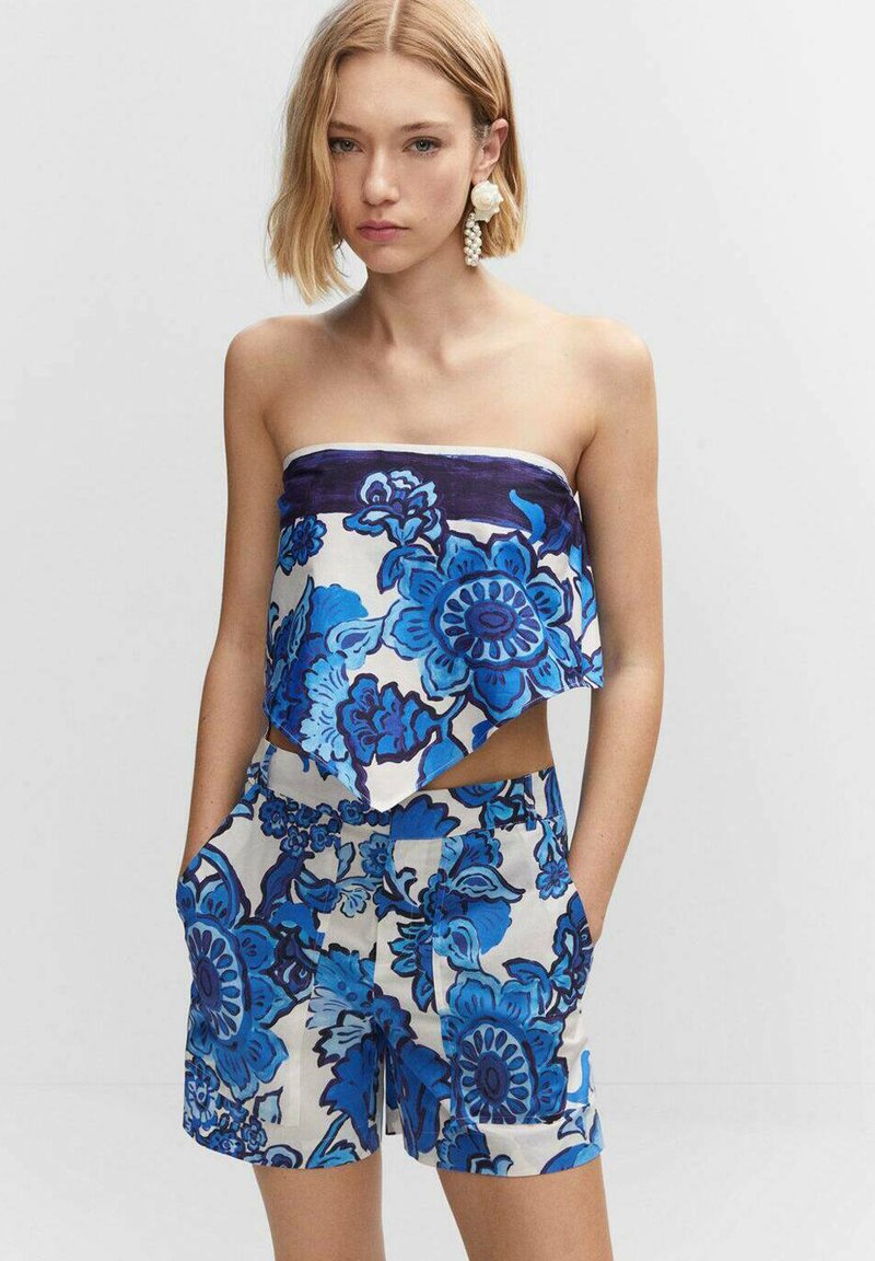 Mango Shorts blue/mørkeblå Zalando.dk