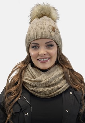 Vivisence LOOP - Écharpe tube - beige