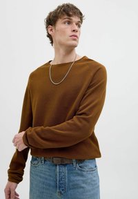 Jack & Jones JJEHILL CREW NECK  - Trui - monks robe