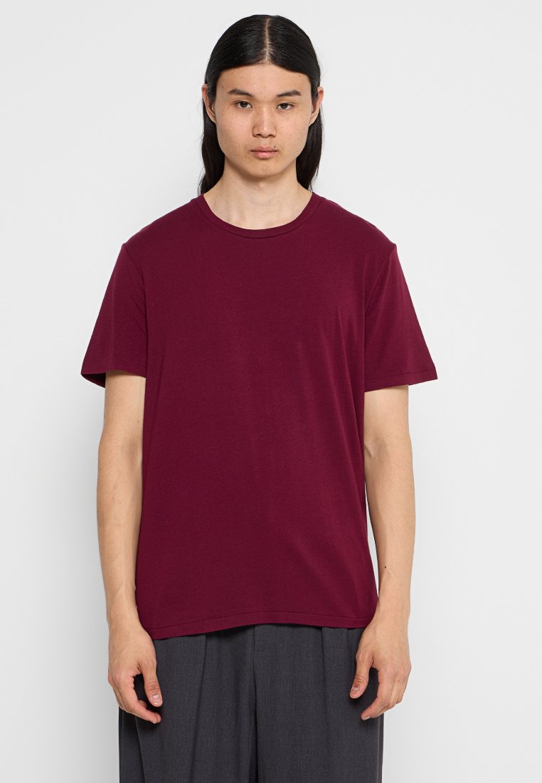 Polo Ralph Lauren T-shirt basic donkerrood Polo Ralph Lauren T-shirt basic donkerrood