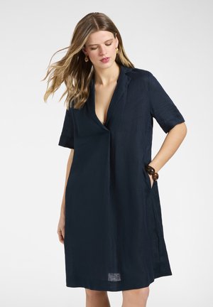 Elena Mirò VESTITO CHEMISIER MANICHE CORTE - Freizeitkleid - blu