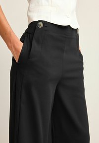 Next SUPER WIDE - Nadrágok - black