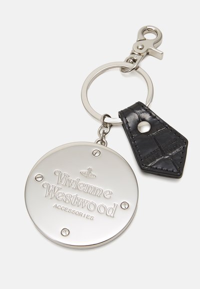 Vivienne Westwood THIN LINE ORB KEYRING UNISEX - Atslēgu gredzens - black