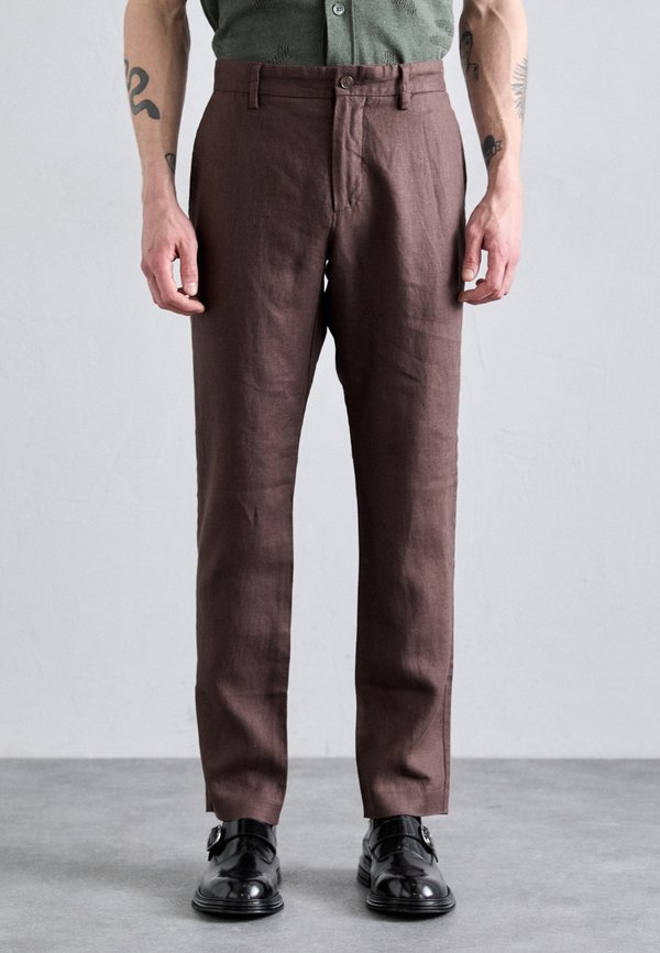 THEO - Trousers - coffee