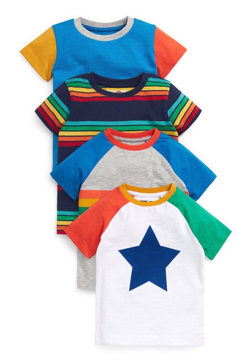 Next T-shirt print blauw