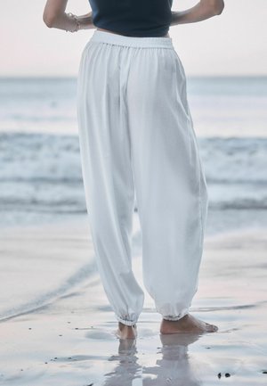 Next, Pantalon classique - white