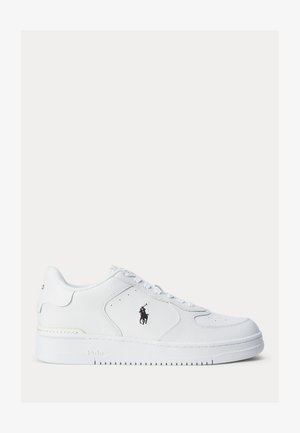 Polo Ralph Lauren MASTERS CRT TOP UNISEX - Matalavartiset tennarit - white