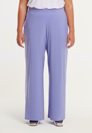 WITH AN ELASTIC WAISTBAND - Broek - light purple