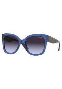 VOGUE Eyewear - Saulesbrilles - transparent blue Miniatūras attēls 1